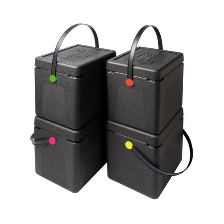 Thermo Future Box EPP Shopping Cooler Box, 5.3 Gal, 4PK TFB11253